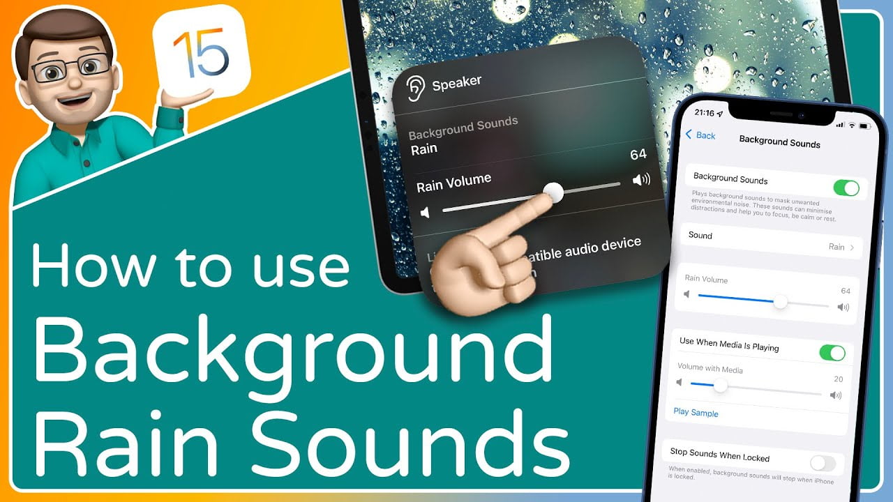 How to Play Background Sound on iPhone Like Rain, Stream, And More