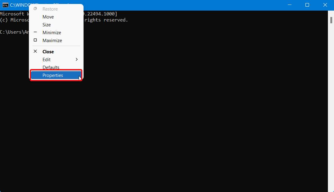 How to Enable CTRL+C and CTRL+V in Command Prompt on Windows 10/11