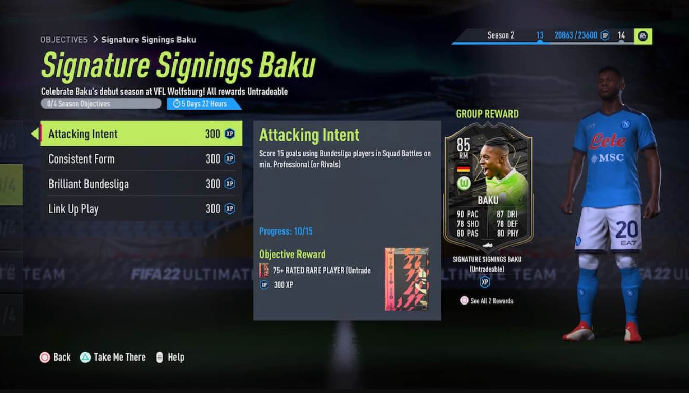 FIFA 22: How to Complete Signature Signings Baku Objectives Challenge