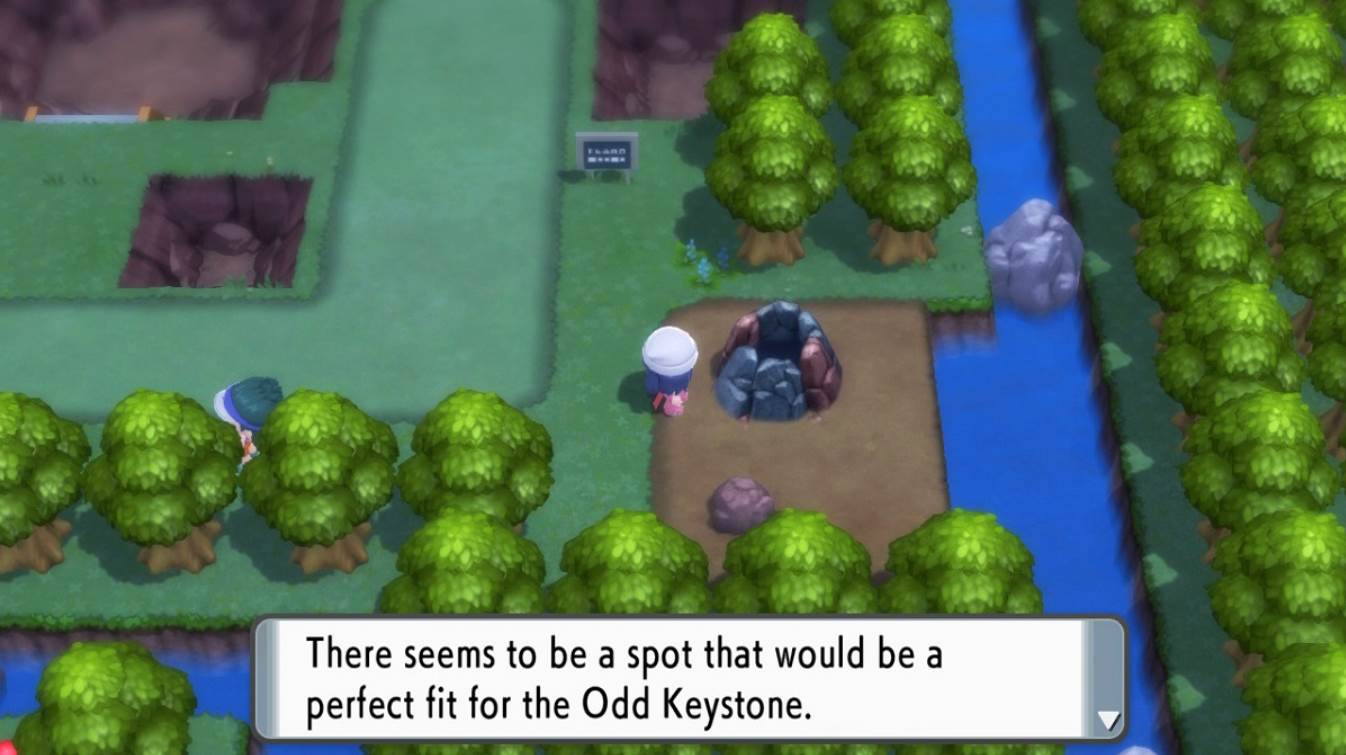 Where to Find the Odd Keystone in Pokémon Brilliant Diamond and Shining Pearl