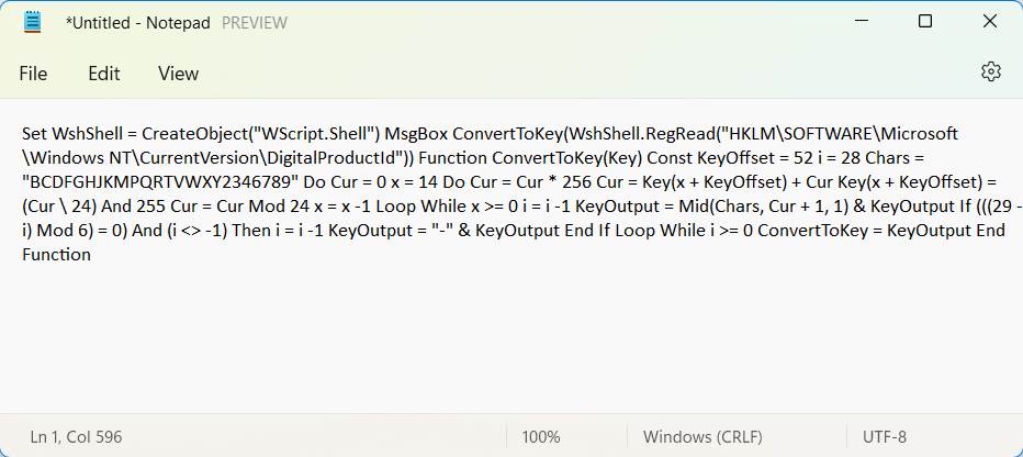 How to Find Windows 11 Product Key