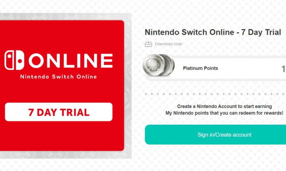 How to Activate the Nintendo Switch Online free 7-day Trial