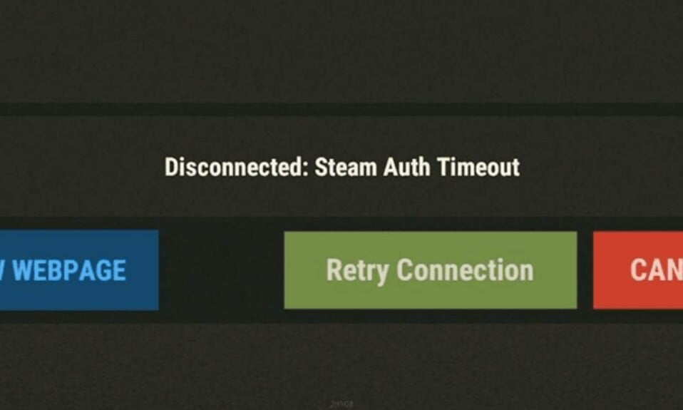How to Fix Disconnected: Steam Auth Timeout Error in Rust