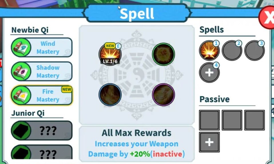 How to Get Spells in Weapon Fighting Simulator