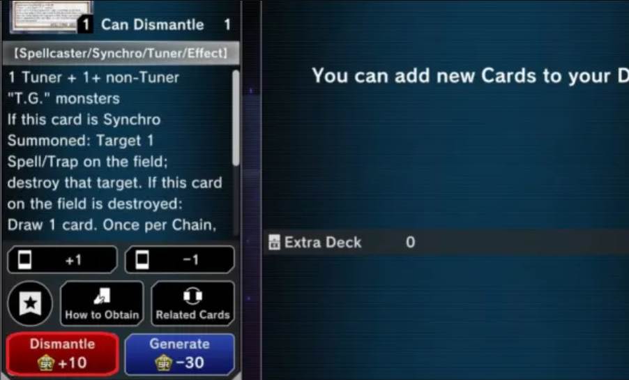 How to Craft Cards in YuGiOh Master Duel!