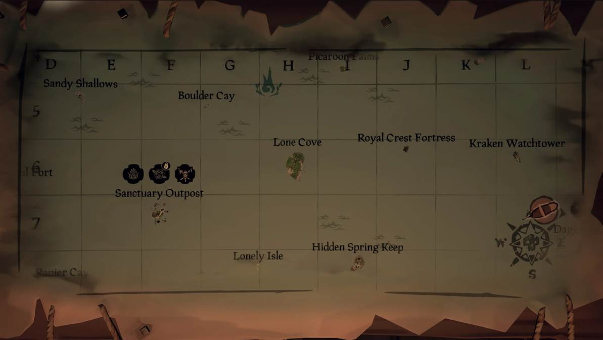 Where to Find Deadshot Charlotte in Sea of Thieves