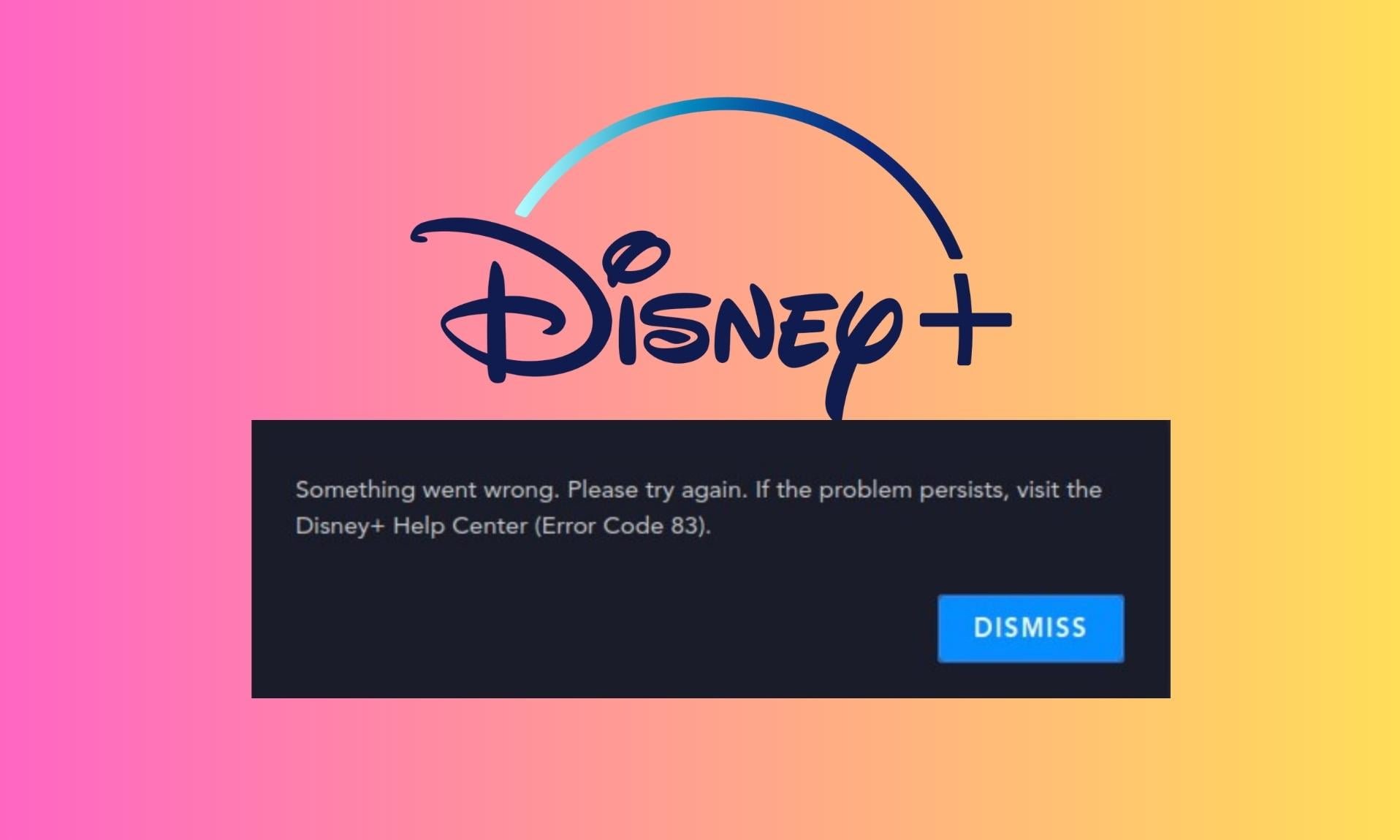 How to Fix Disney Plus Error Code 83?